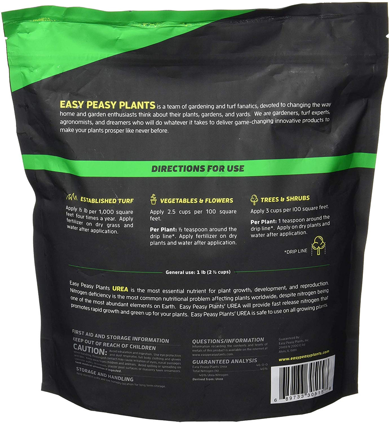 Urea Fertilizer Best Fertilizer For Plants Easy Peasy Plants